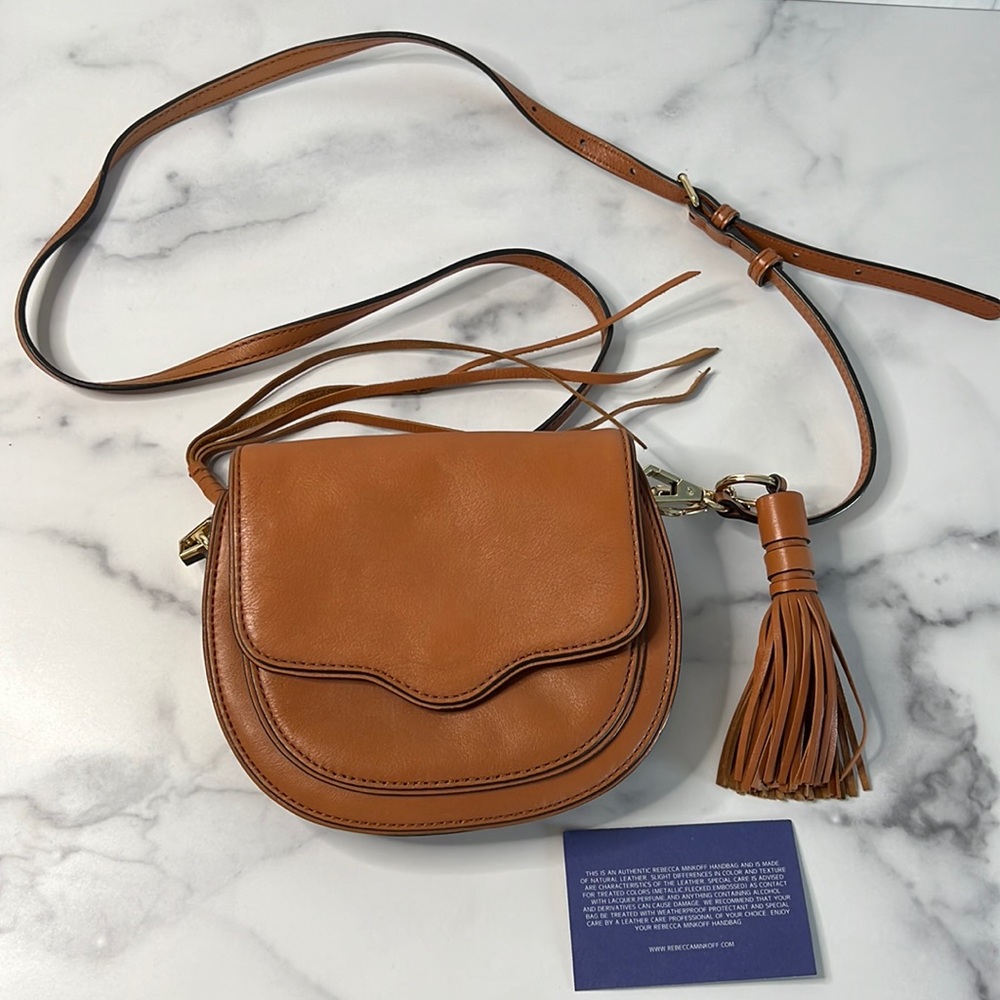 EUC Authentic Rebecca Minkoff Brown Leather Bag - lightly used